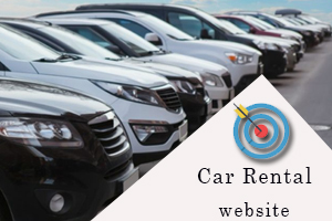 Car Rental Website design